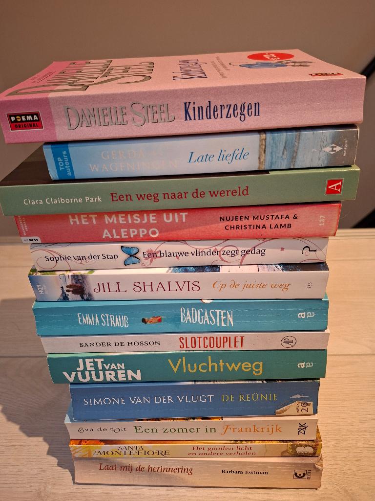 13 diverse boeken, Boeken, Partijen en Verzamelingen, Ophalen, Gelezen, Verschillende onderwerpen