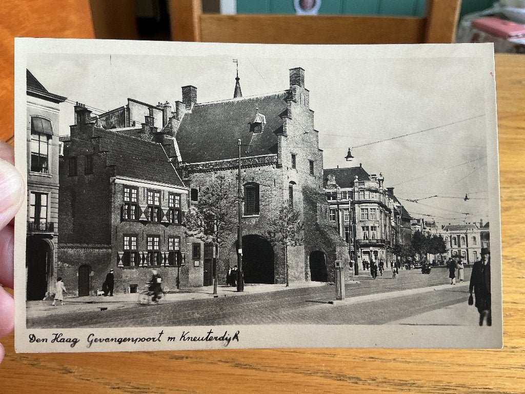 Den Haag gevangenpoort m Kneuterdijk, Verzenden, 1960 tot 1980, Ongelopen, Zuid-Holland