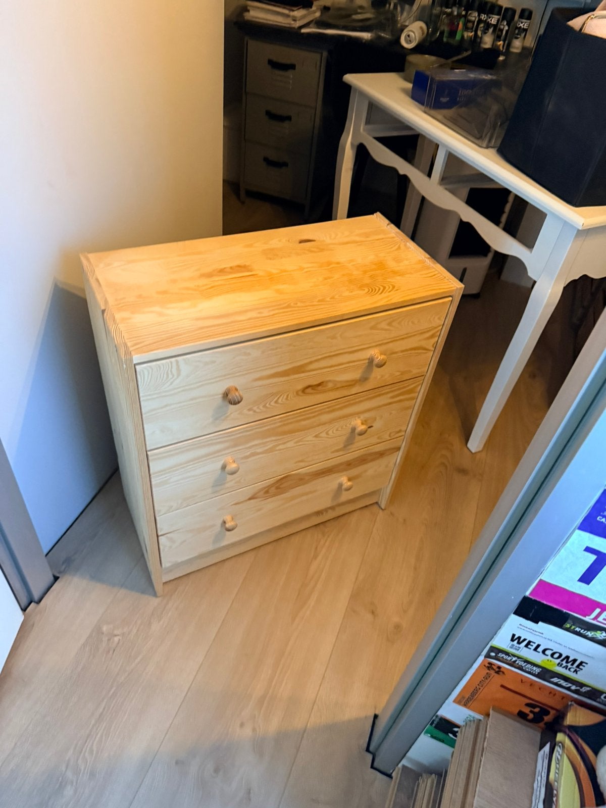 Ladekastje 62x30x70 cm, Ophalen, Minder dan 50 cm, Zo goed als nieuw, 3 of 4 laden