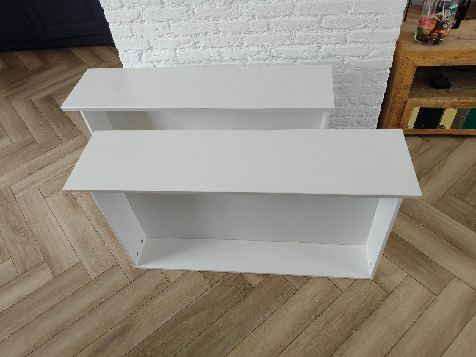 2 keer lade voor onder een Ikea bed, Ophalen