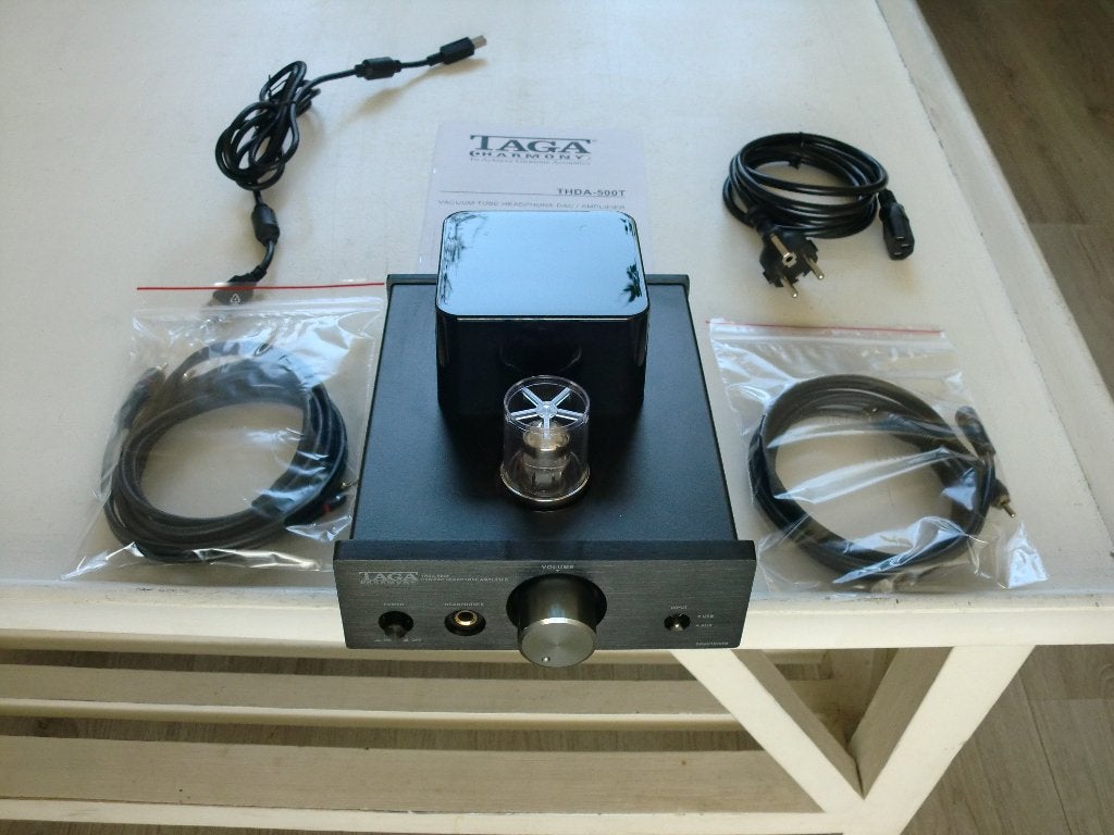 THDA-500T Hybride hoofdtelefoonversterker Buizen, Audio, Tv en Foto, Ophalen of Verzenden, Versterker