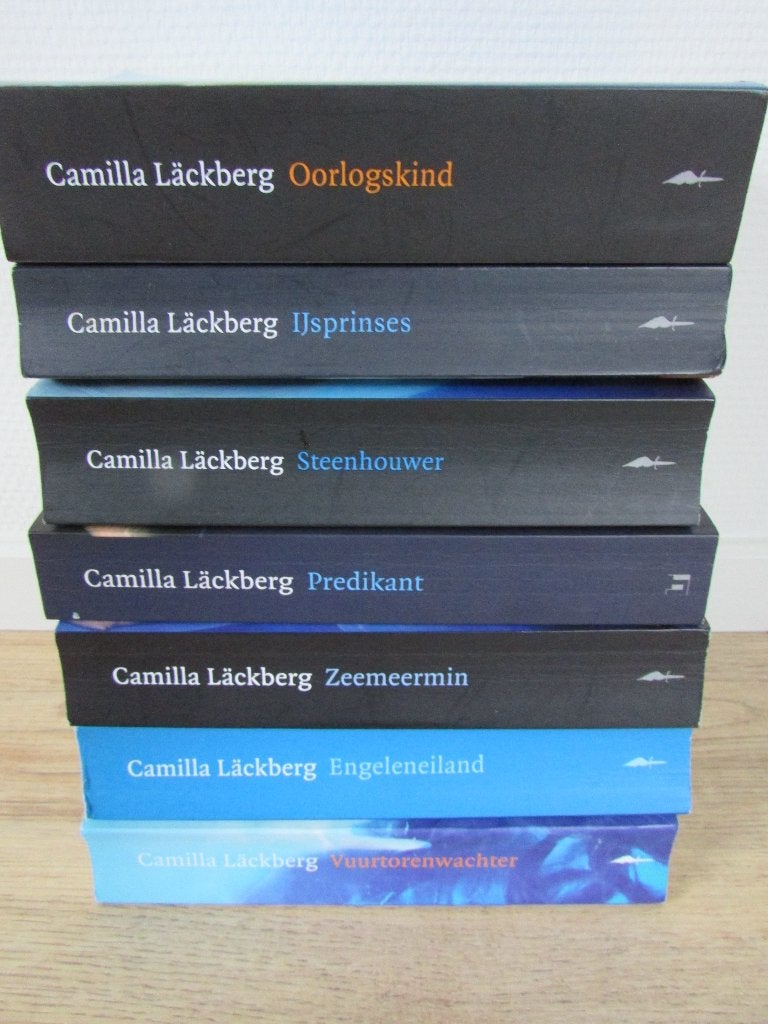 Camilla Läckberg:Vuurtoren,IJsprinses,Steen,Zusje,Engelen..., Boeken, Ophalen of Verzenden, Gelezen, Camilla Läckberg, Scandinavië
