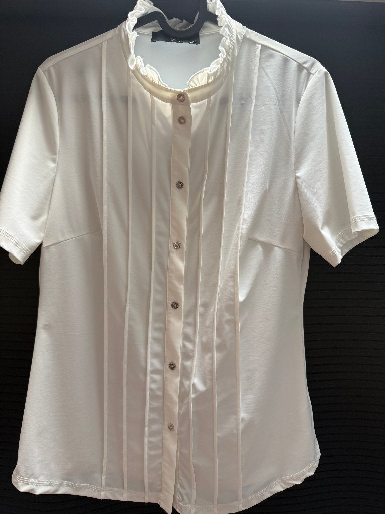 MOOIJ travelblouse maat M, Kleding | Dames, Maat 38/40 (M), Overige kleuren, Ophalen of Verzenden, Zo goed als nieuw