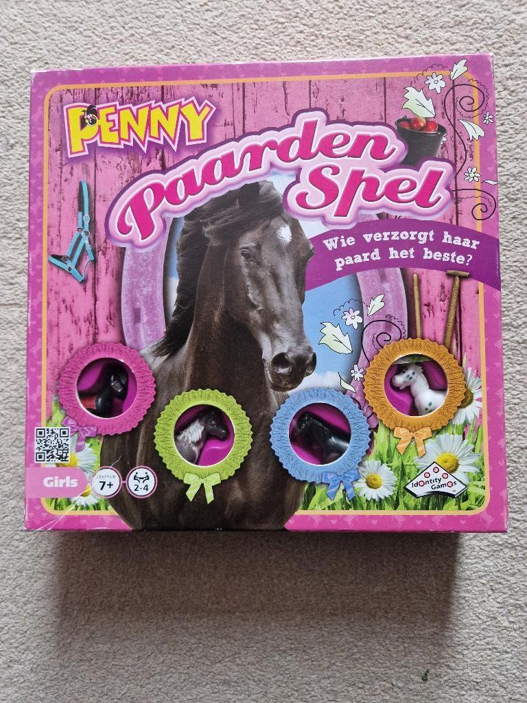 Penny Paardenspel, Hobby en Vrije tijd, Gezelschapsspellen | Bordspellen, Een of twee spelers, Ophalen of Verzenden, Gebruikt