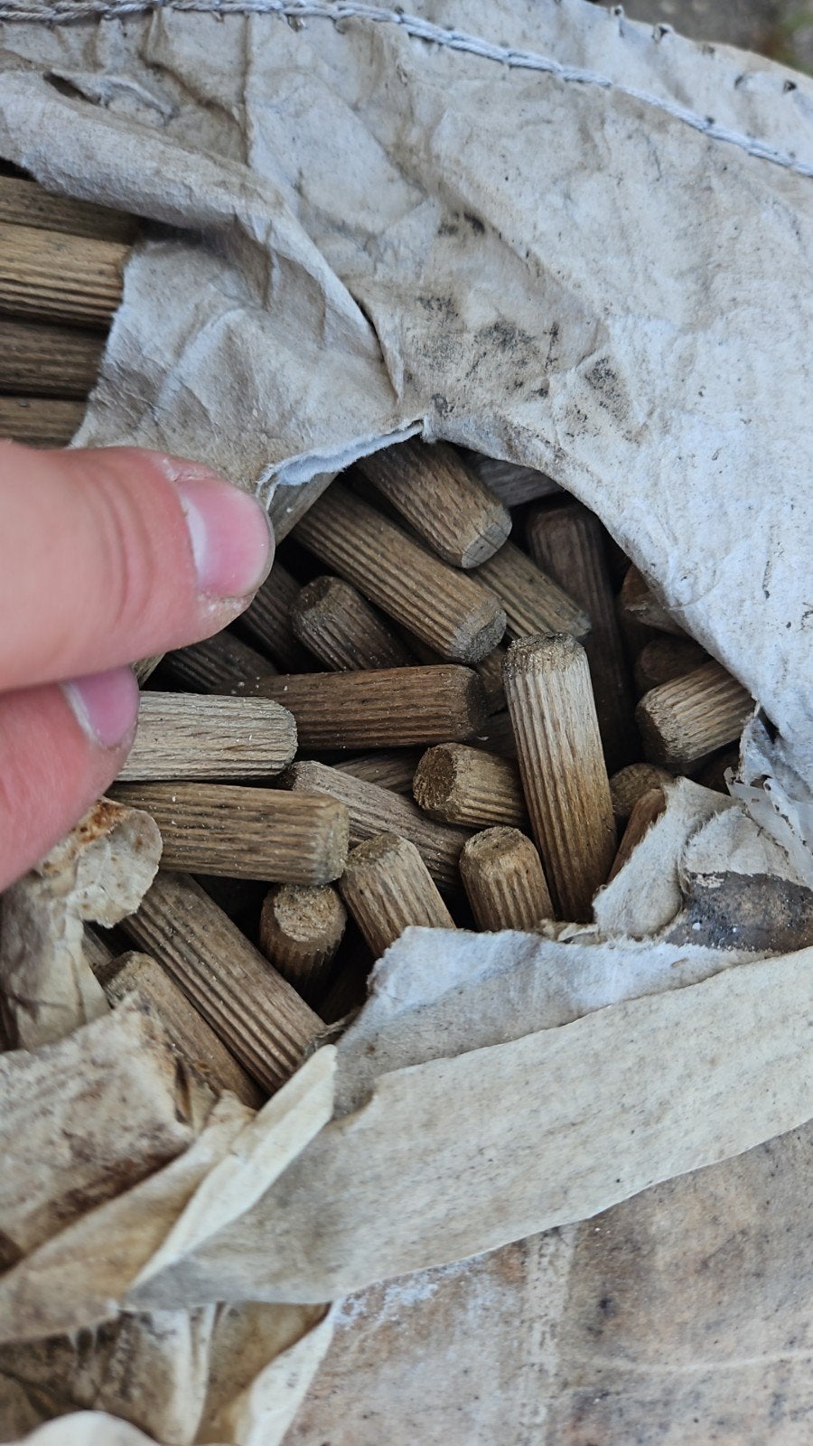 Houten pennetjes meubelpennen, Ophalen of Verzenden
