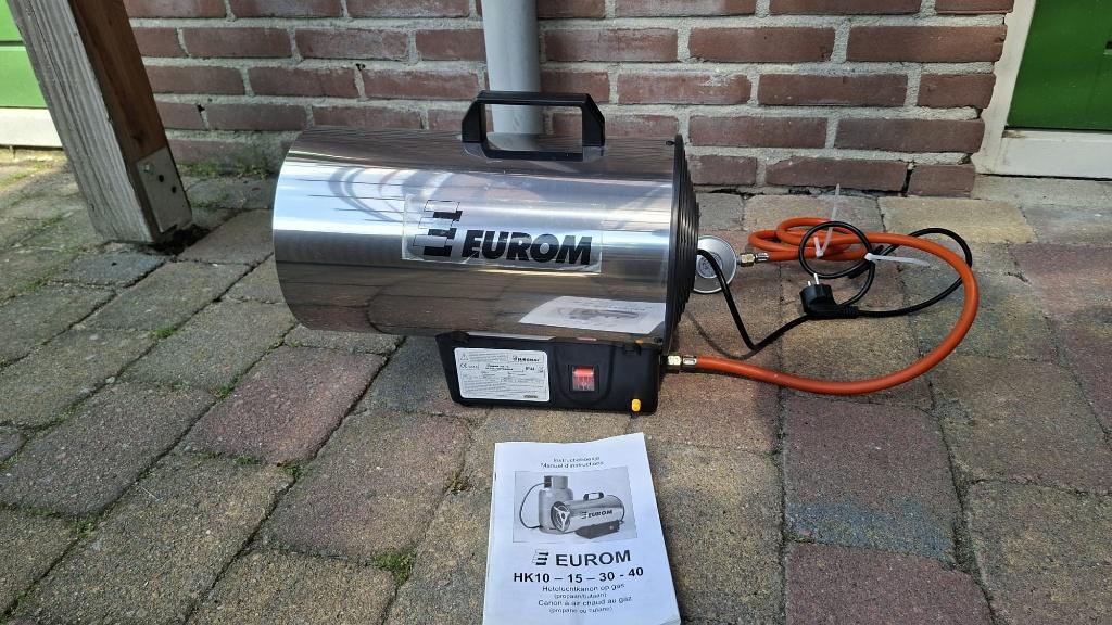 eurom heteluchtkanon HK15, Ophalen, 30 tot 80 cm, Kachel, Minder dan 60 cm