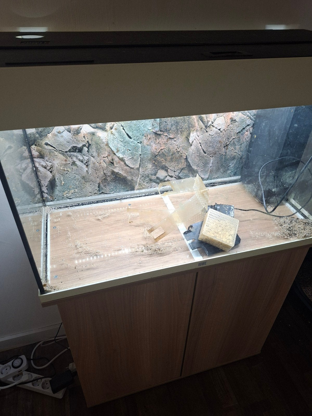 Rio 125, Ophalen, Gebruikt, Leeg aquarium, Inclusief deksel