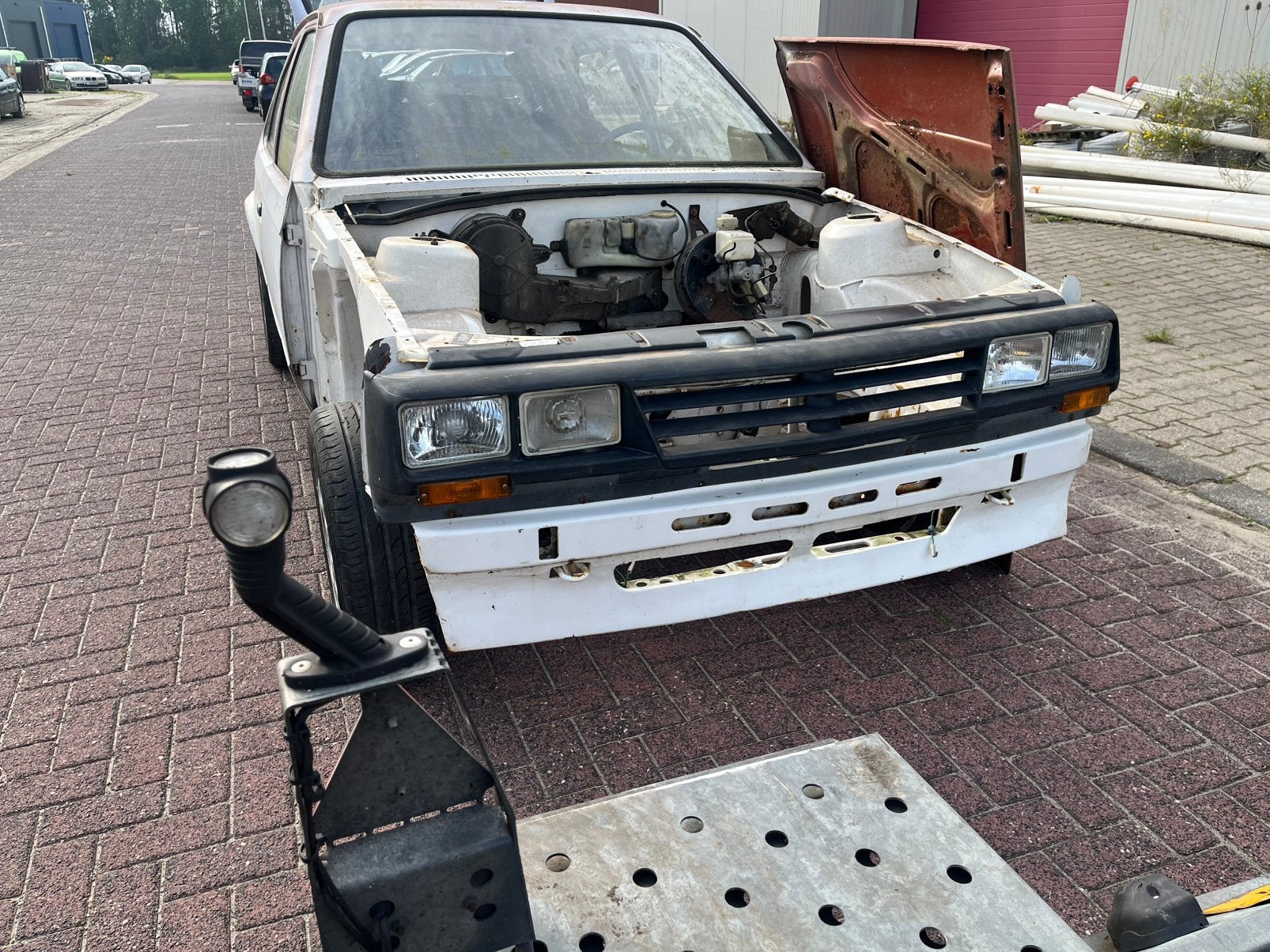Opel kadett D grill en jaloezie, Auto-onderdelen, Ophalen, Gebruikt, Opel