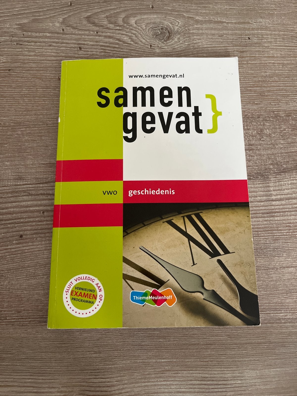 Samengevat VWO Geschiedenis - Thiememeulenhoff, Ophalen of Verzenden, Zo goed als nieuw, VWO, Geschiedenis