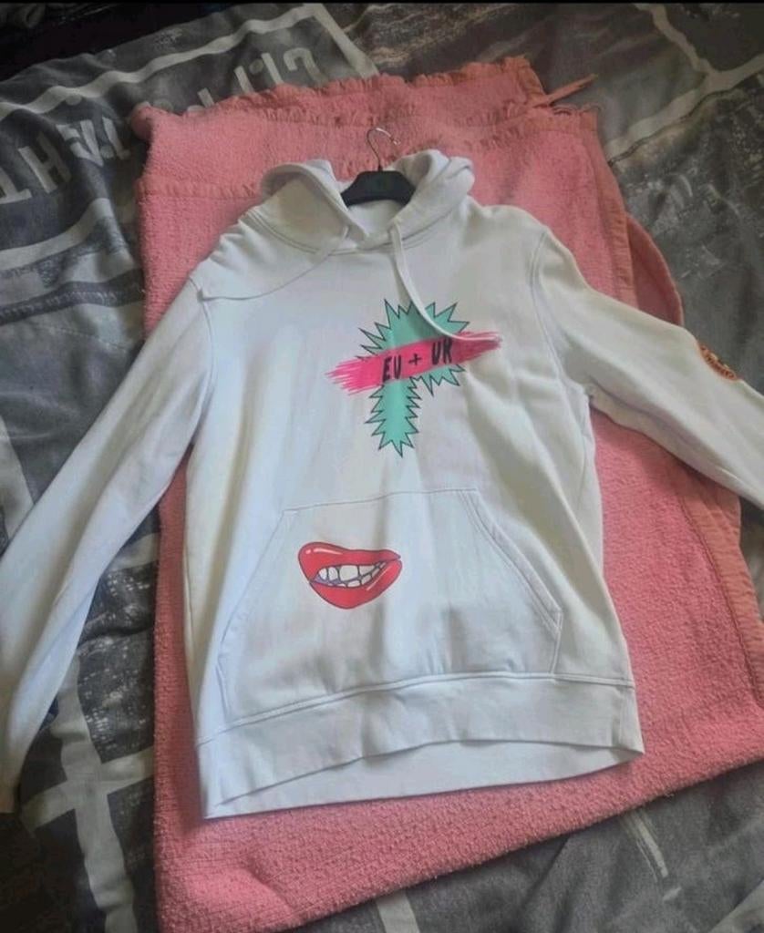 Pink Hoodie Summer Carnaval 2024, Wit, Maat 42/44 (L), Ophalen of Verzenden, Onbekend