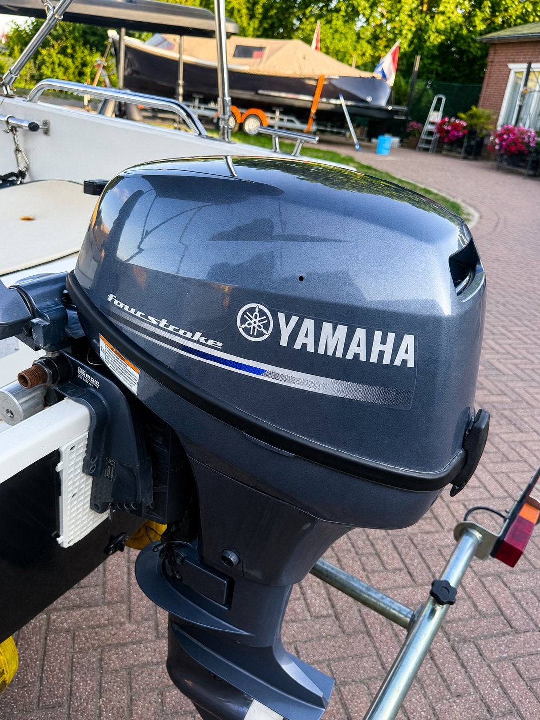Topcraft 405 FUN yamaha 9.9pk 4 takt en trailer nieuwstaat, Ophalen, Zo goed als nieuw, Topcraft, Elektrische start