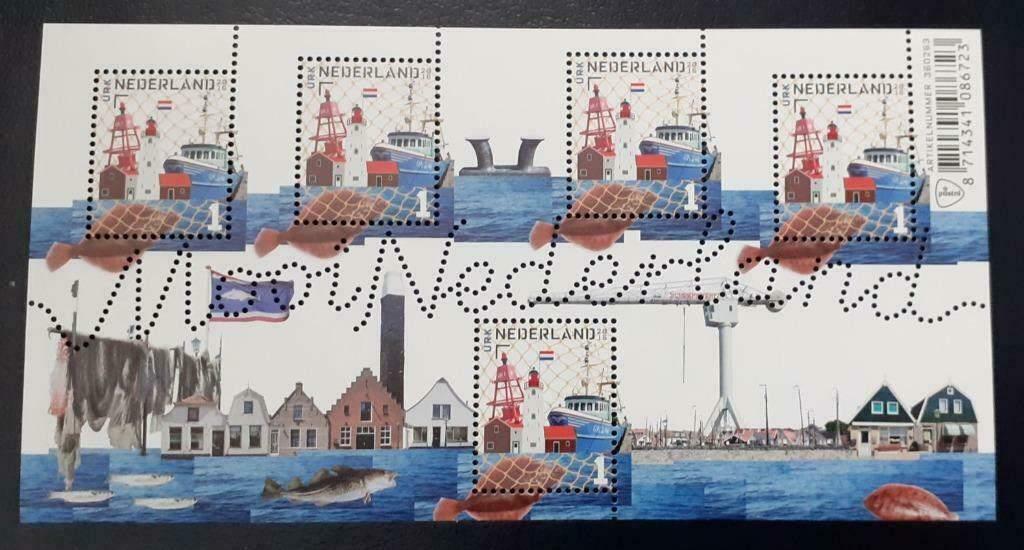 NVPH 3388 Mooi Nederland 2016 Vissersplaatsen - Urk, Verzenden, Na 1940, Postfris