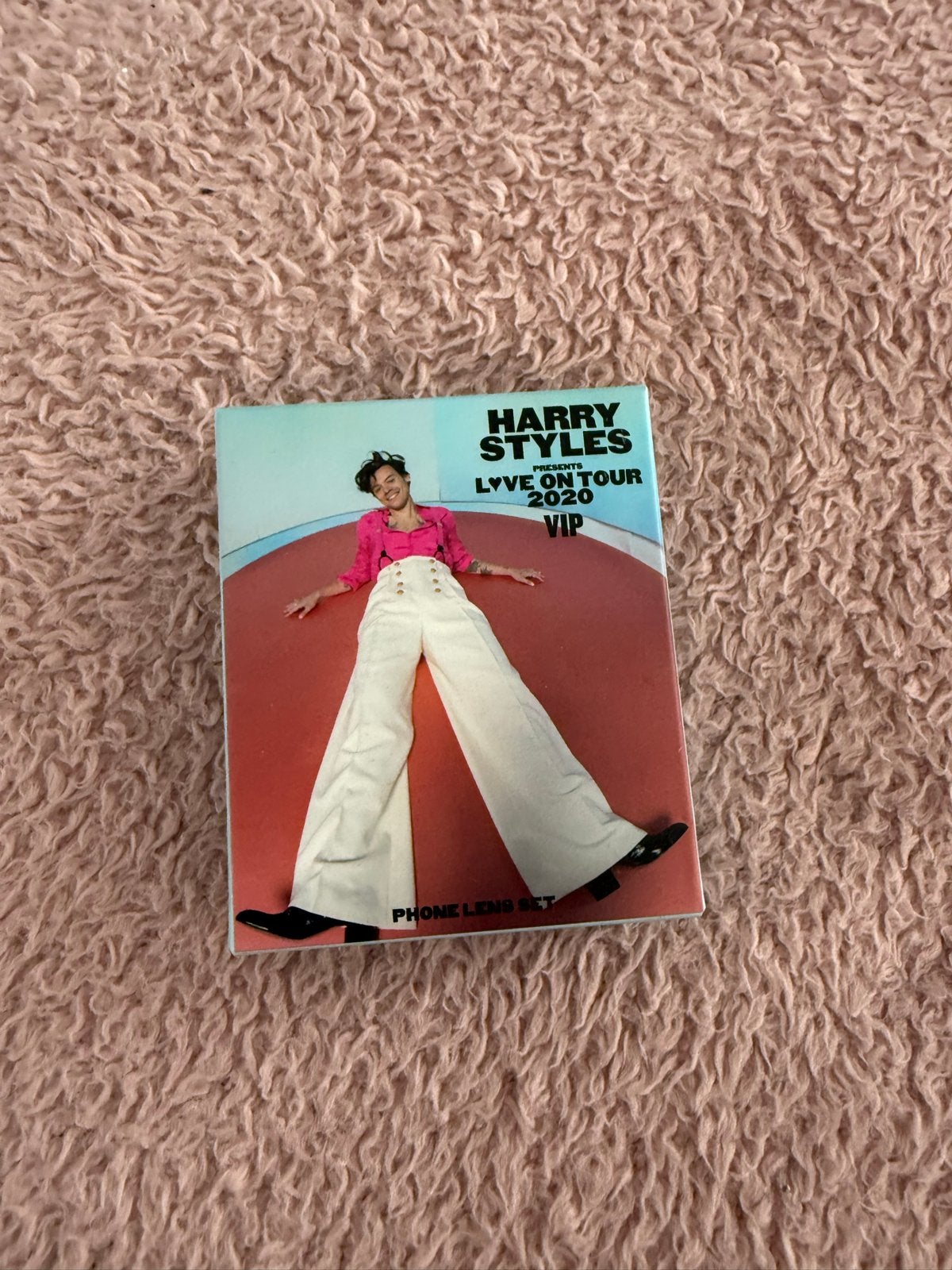 Harry Styles fotolens VIP pakket 2020 Love on Tour, Ophalen of Verzenden, Nieuw