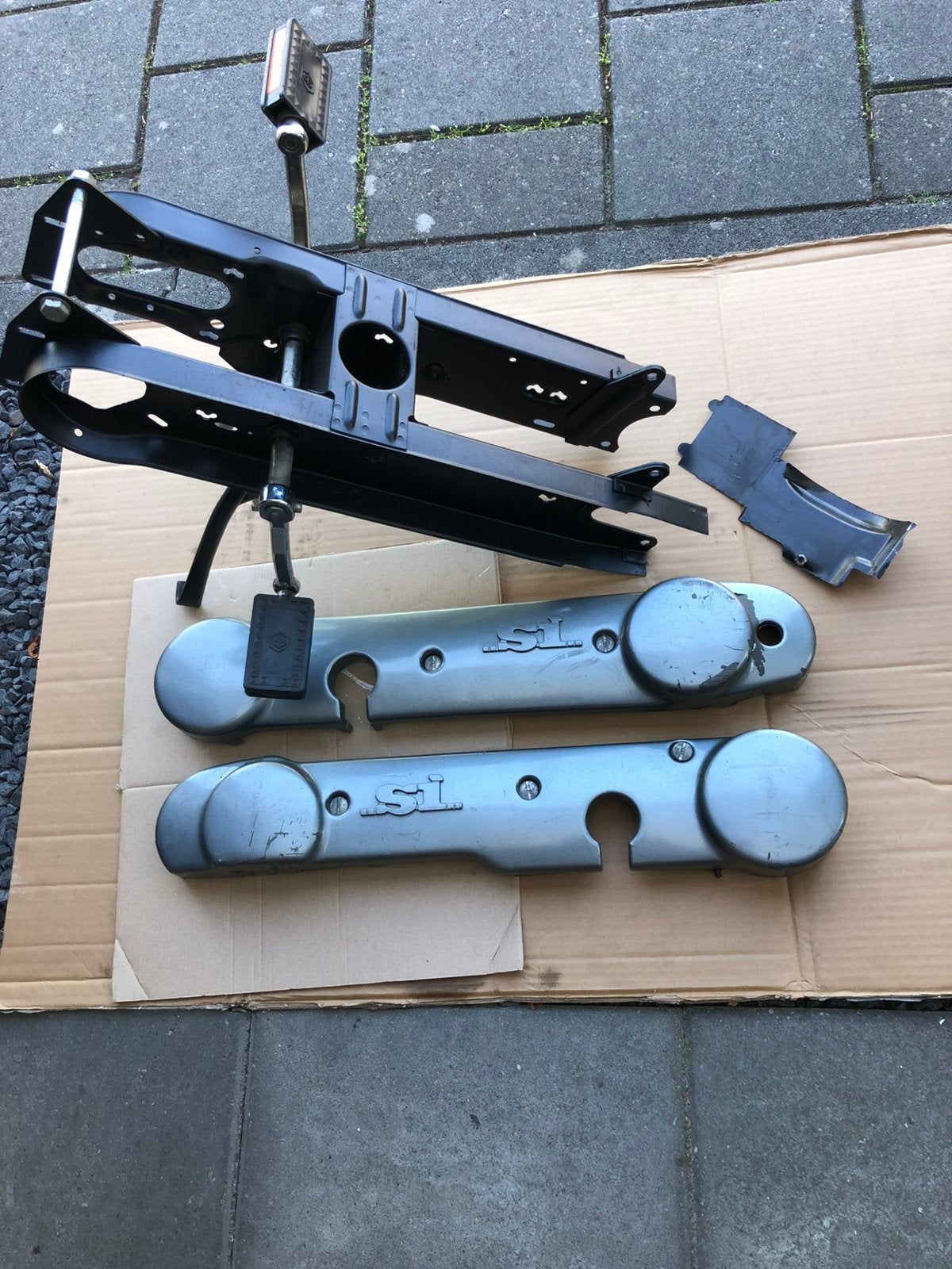 Achterbrug Citta,Vespa SI,Bravo,Grillo, Verzenden, Gebruikt, Frame