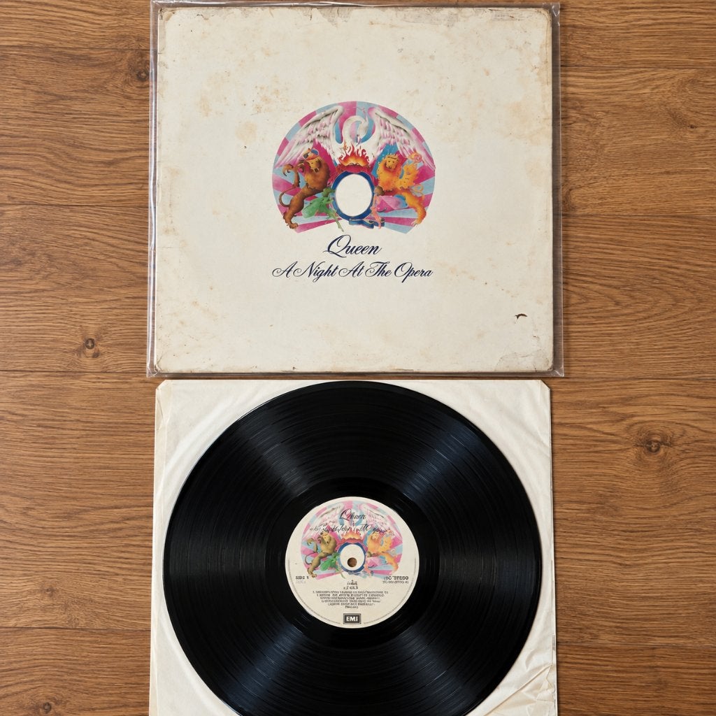 Queen – A Night At The Opera | ORG NED LP '75 | 5C 062-97176, Cd's en Dvd's, LP, Gebruikt, Ophalen of Verzenden, Beschermende buitenhoes