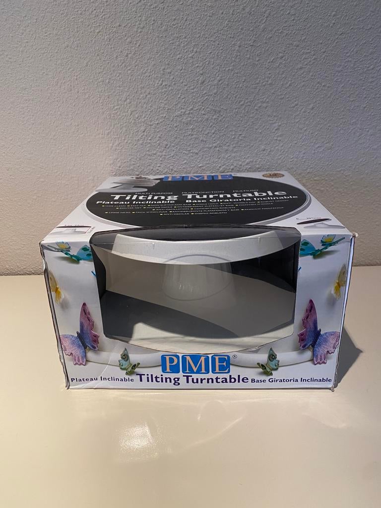 Pme tilting turntable, Ophalen of Verzenden, Zo goed als nieuw, Taarten, Bakvorm