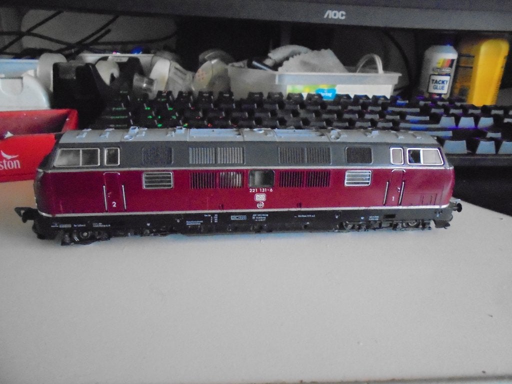 Fleischmann lok ho-nr 221131-6, Fleischmann, Ophalen of Verzenden, Zo goed als nieuw, Analoog