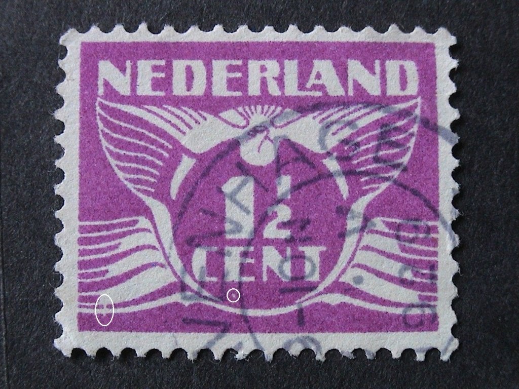 plaatfout 171 ,gestempeld., Ophalen of Verzenden, T/m 1940, Gestempeld