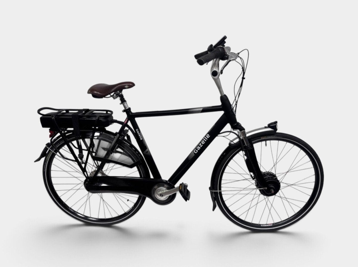 Gazelle Orange C7+ HFP Heren Zwart 57cm 57cm, Fietsen en Brommers, Ophalen, Gebruikt, -, -