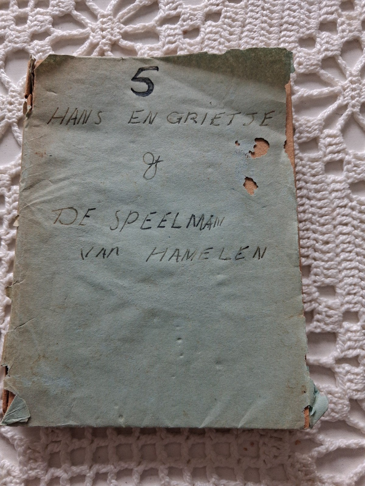 Hans en Grietje & De Speelman van Hamelen - 1948, Boeken, Ophalen of Verzenden, Gelezen, Johanna W. Veeken-Bakker