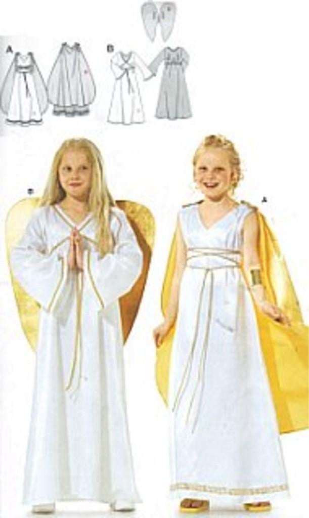 Burda Naaipatroon 2437 - Romeinse jurk in variaties, Overige typen, Kind, Nieuw, Burda