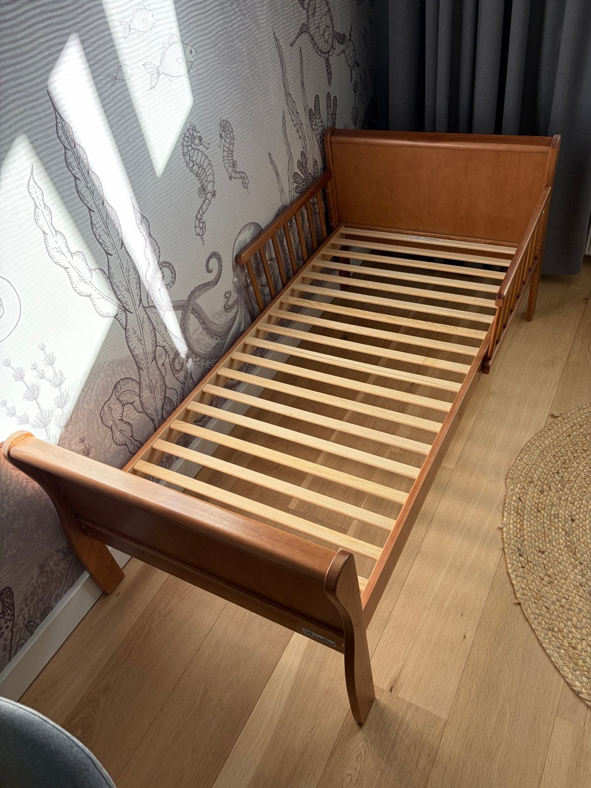 Woodies peuterbed Noble vintage, Ophalen, Zo goed als nieuw, 140 tot 160 cm, 70 tot 85 cm
