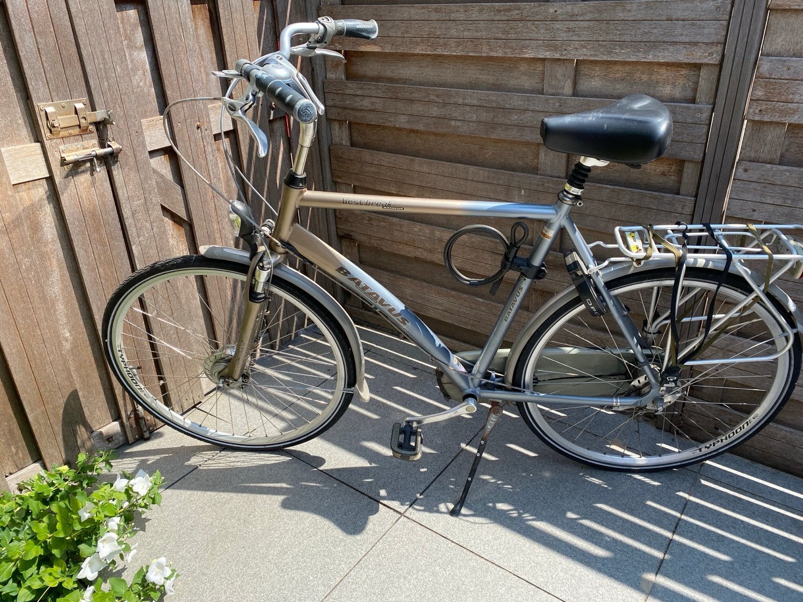Batavus fiets met 8 versnellingen en vering, Ophalen, Gebruikt, Vering, Batavus