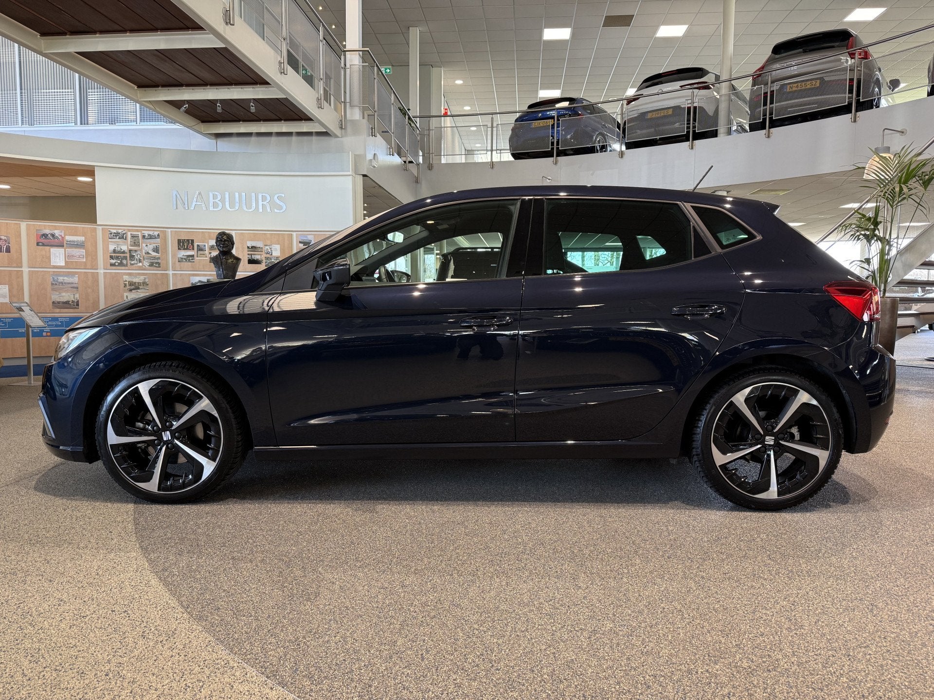 SEAT Ibiza 1.0 EcoTSI FR Business Intense, Alcantara sportst, Auto's, 12 maanden, Gebruikt, Euro 6, Blauw