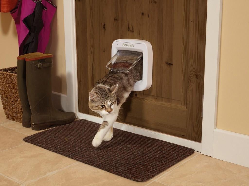 Kattenluik Kattendeur microchip chip - Eenvoudige bediening, Dieren en Toebehoren, Ophalen of Verzenden, Nieuw