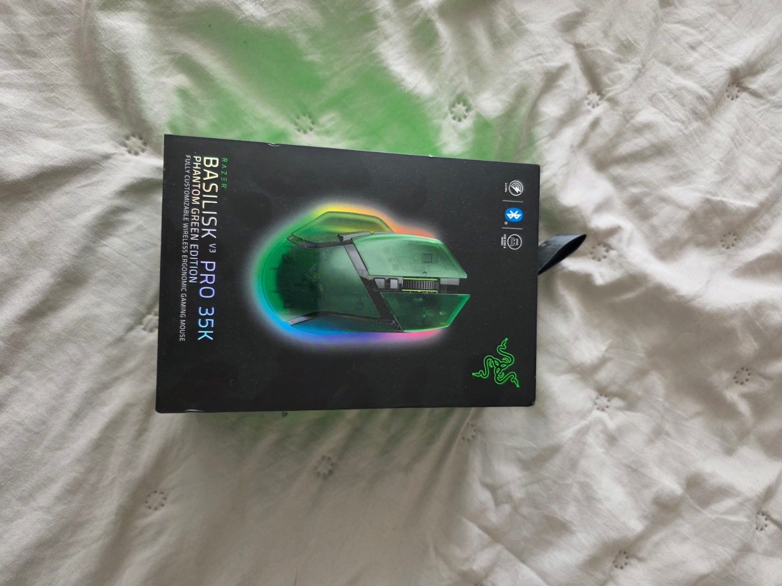 Razer Basilisk V3 Pro 35K Gaming Muis - Zo goed als nieuw, Computers en Software, Muizen, Rechtshandig, Muis, Gaming muis, Ophalen of Verzenden