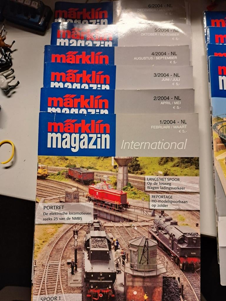 Marklin magazine div nrs, Gelijkstroom of Wisselstroom, Analoog, Zo goed als nieuw, Märklin
