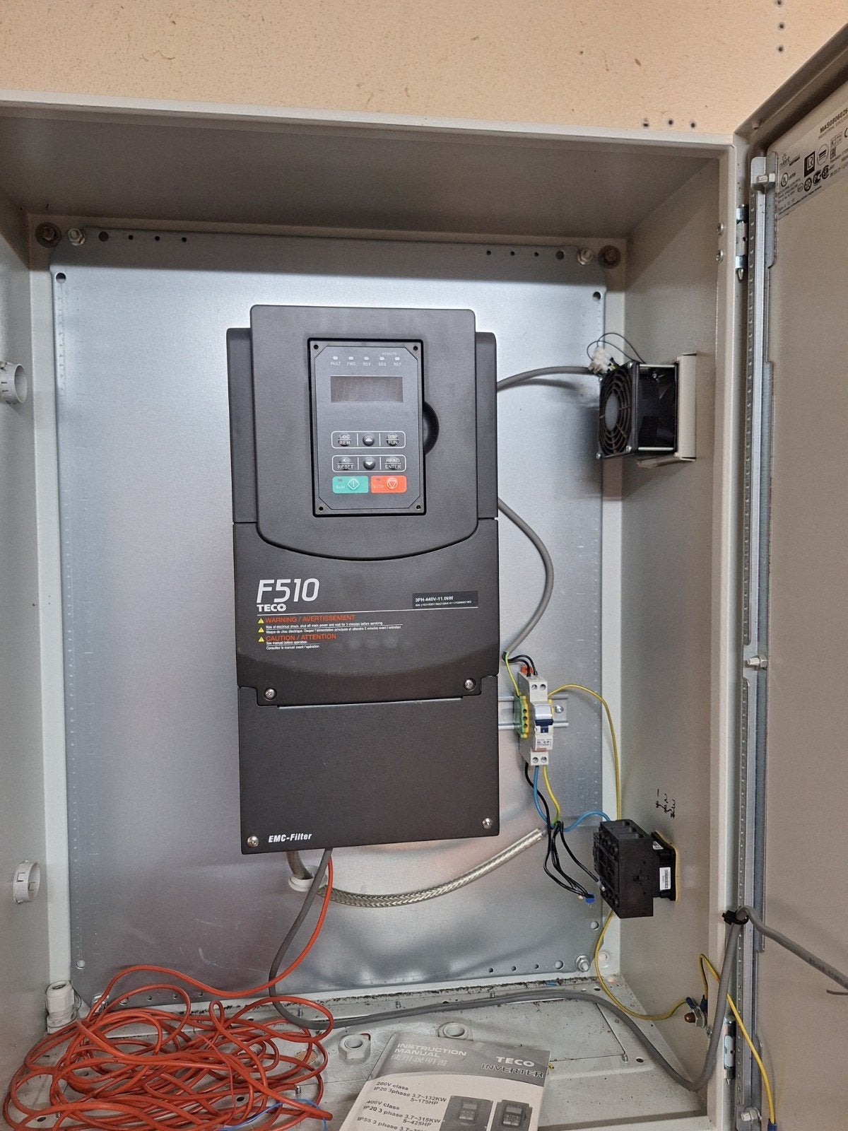Frequentie regelaar 11 kw, Ophalen, Zo goed als nieuw