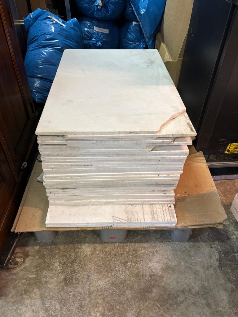 marmer platen, Doe-het-zelf en Verbouw, Tegels, Ophalen, 40 tot 60 cm, 60 cm of meer, Overige typen