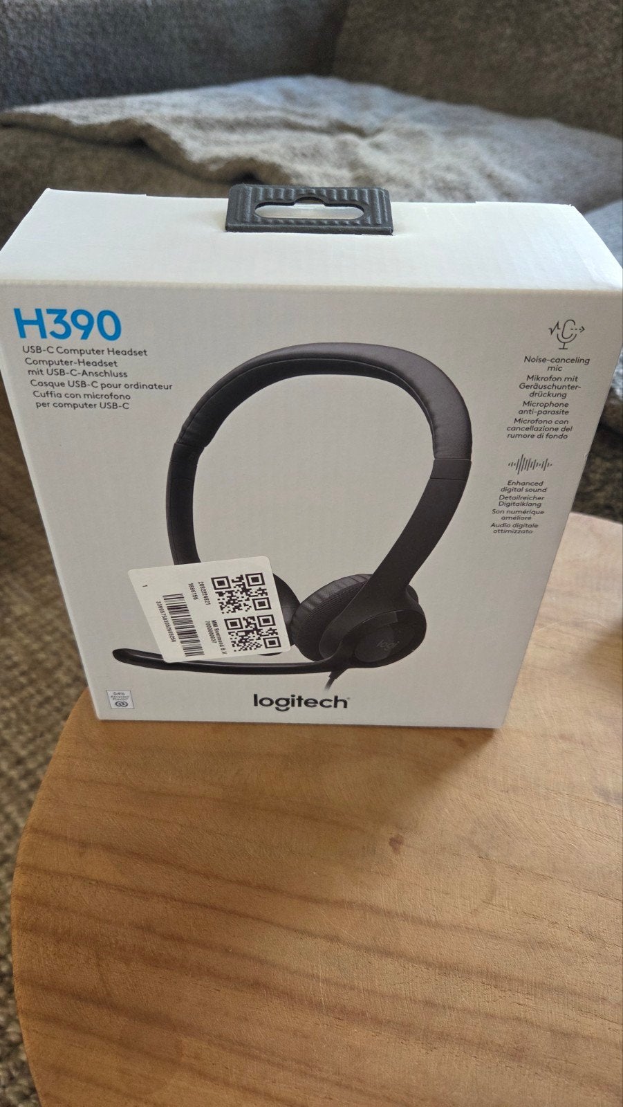 Nieuw!! Logitech H390 USB-C Computer Headset, Ophalen of Verzenden, Nieuw, Zwart, Logitech