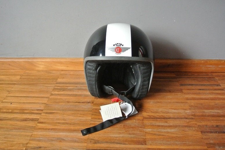 Davida motorhelm, toonzaalmodel, als nieuw (model 2), XS, Jethelm, Ophalen of Verzenden, Dames
