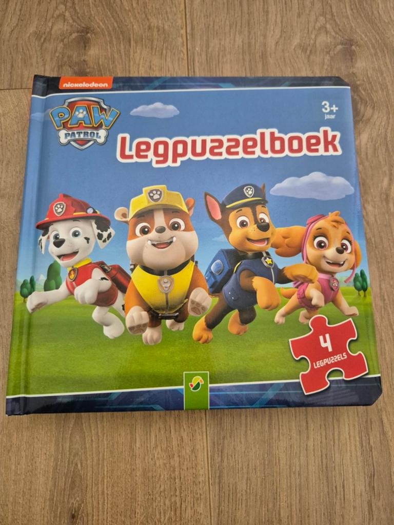 Paw Patrol Legpuzzelboek - 4 puzzels, Ophalen of Verzenden, Gebruikt
