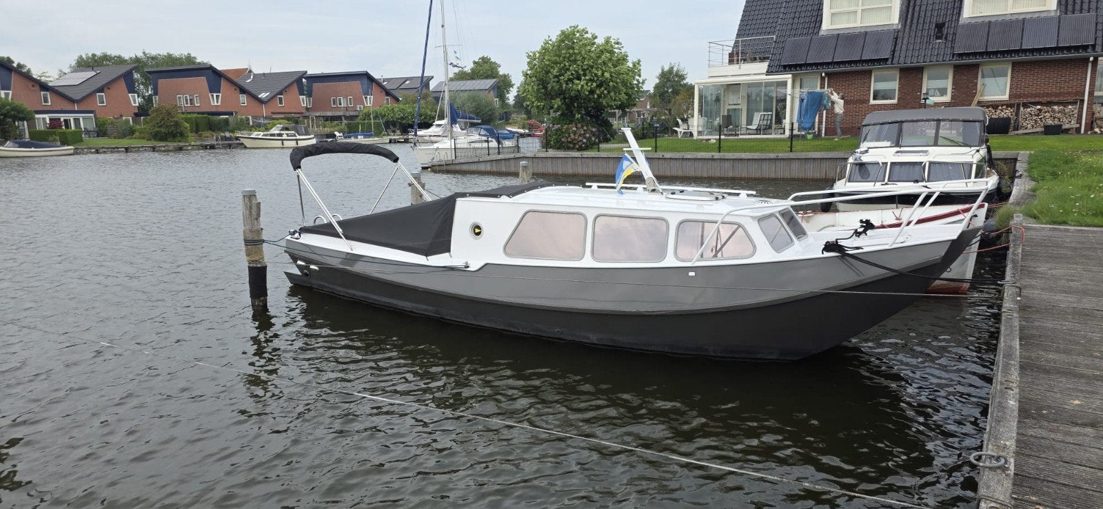 motorschouw met splinternieuwe vetus motor en boegschroef, Diesel, 85 cm, 33 pk, 8 m
