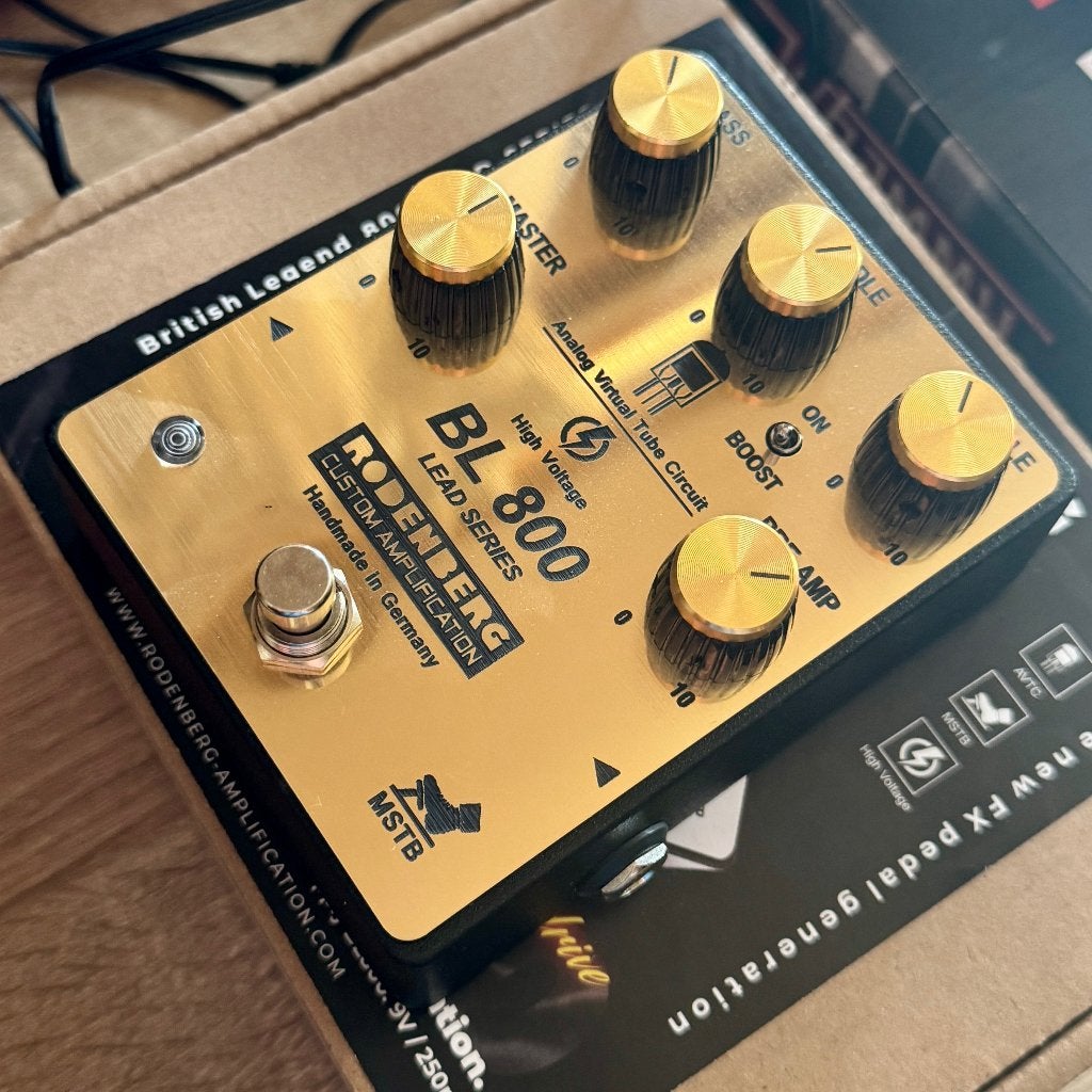 Rodenberg BL800 overdrive, Ophalen of Verzenden, Zo goed als nieuw, Distortion, Overdrive of Fuzz