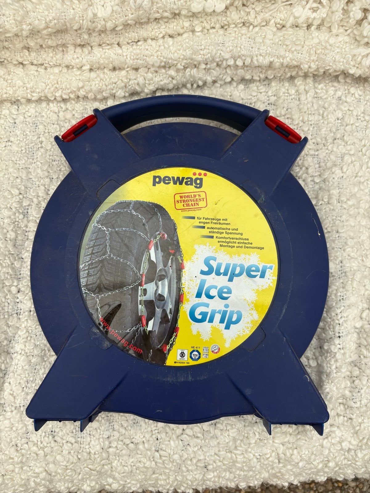 Pewag Super Ice Grip Sneeuwkettingen SIG 62, Ophalen, Gebruikt