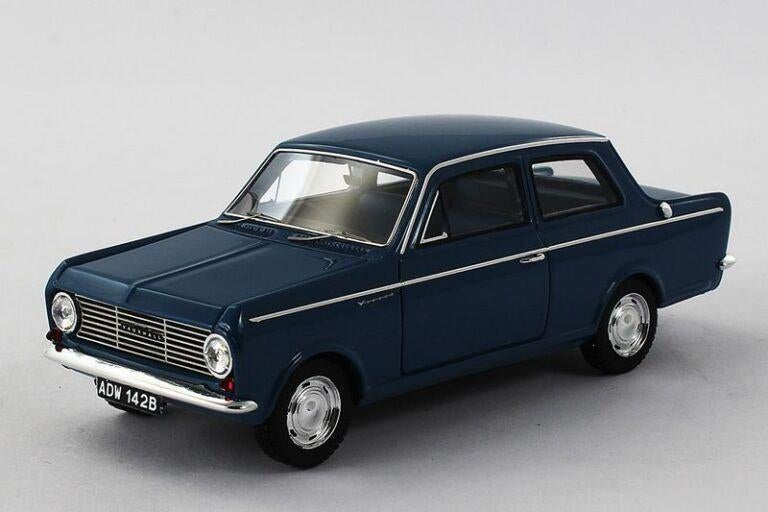 Vauxhall Viva HA de Luxe 1964 blauw (1:43, Silas Models), Hobby en Vrije tijd, Modelauto's | 1:43, Nieuw, Auto, Overige merken