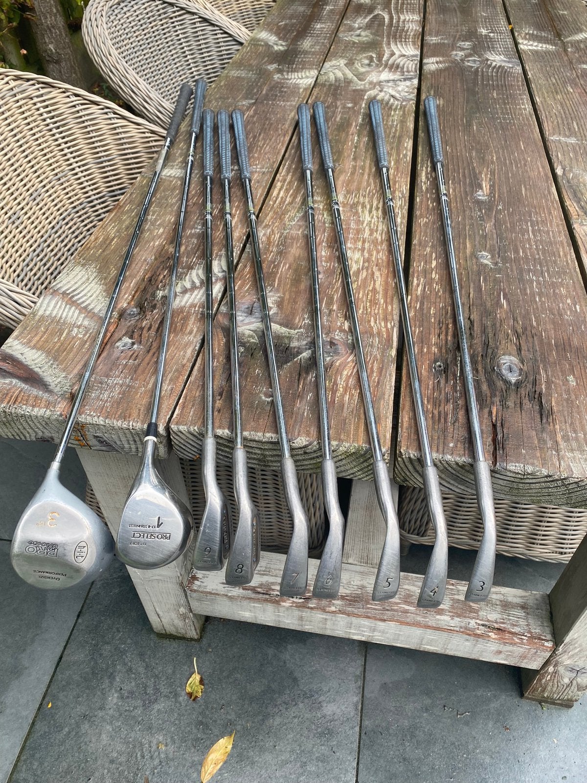 Pro select golfset Flex L, Ophalen of Verzenden, Gebruikt, Set