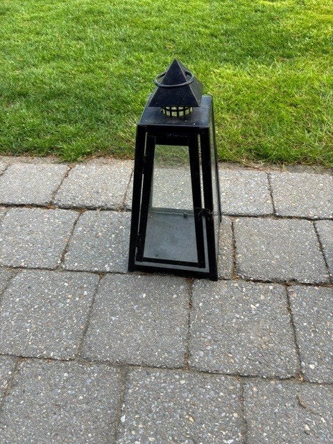 Tuin decoratie lantaarns, Ophalen, Gebruikt