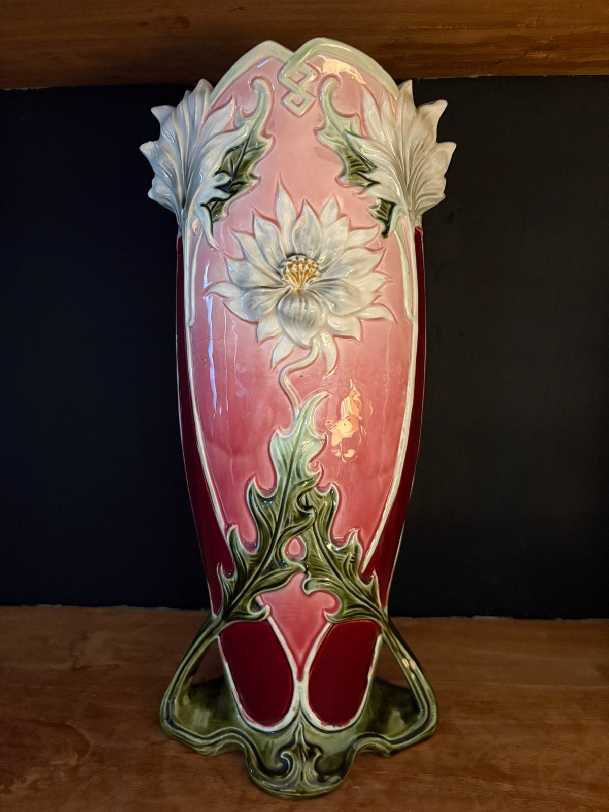 Vaas Eichwald Art Nouveaux Antiek, Ophalen of Verzenden