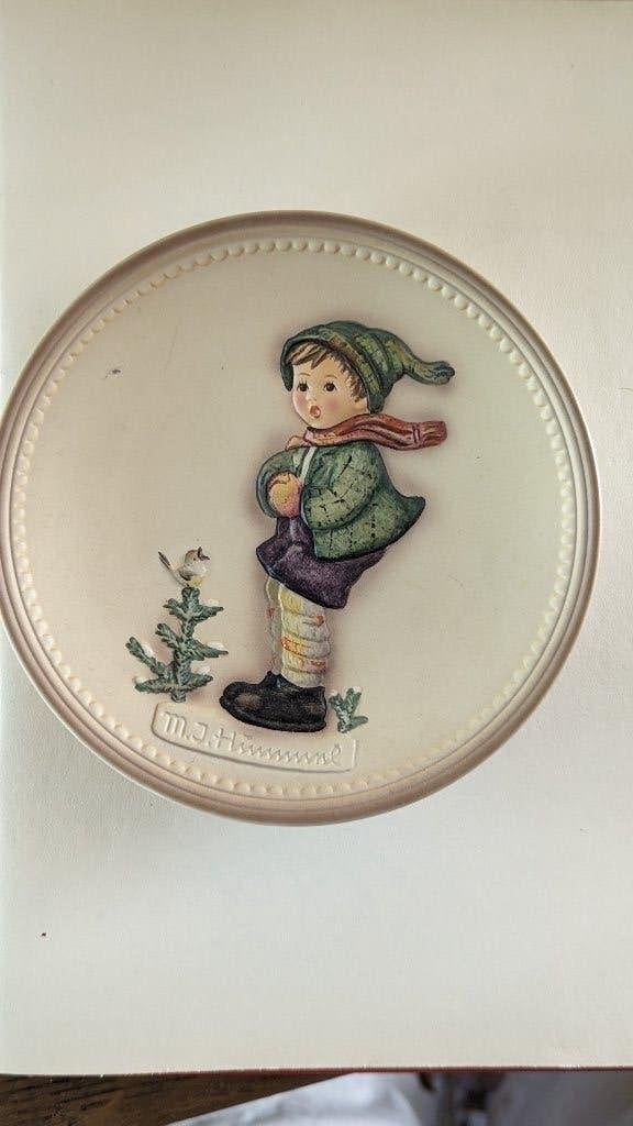 3 mooie Hummel borden., Verzenden, Zo goed als nieuw, Hummel