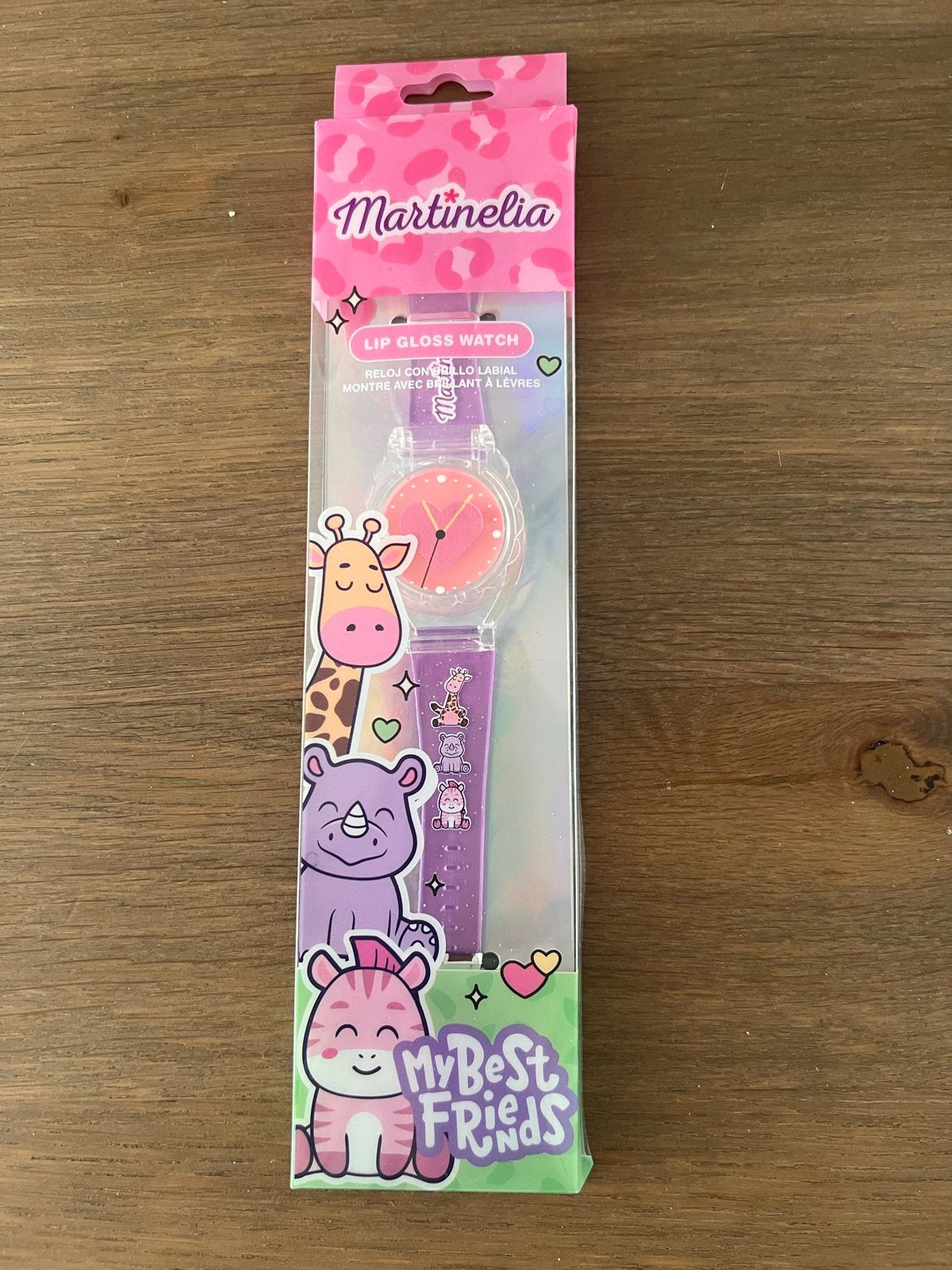 Nieuwe Martinelia horloge met lipgloss, Ophalen of Verzenden, Nieuw