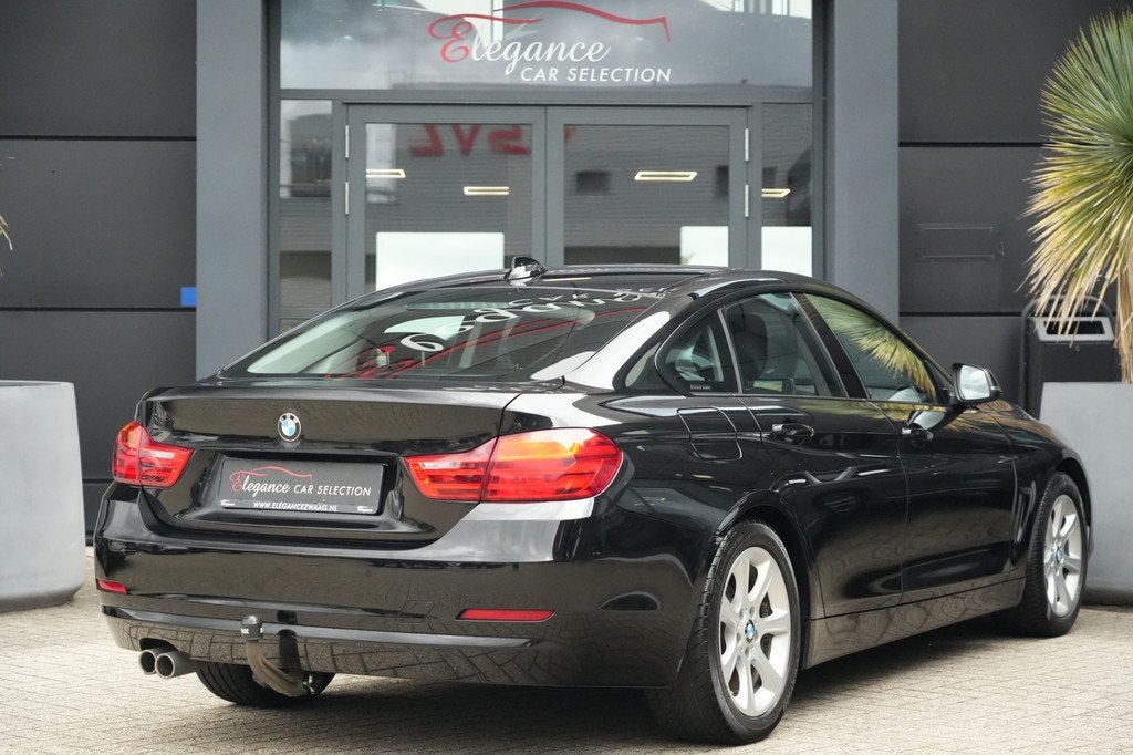 BMW 4 Serie Gran Coupé 420d Executive 190pk Navigatie/Stoel, Automaat, 745 kg, Automatische klimaatregeling, Zwart