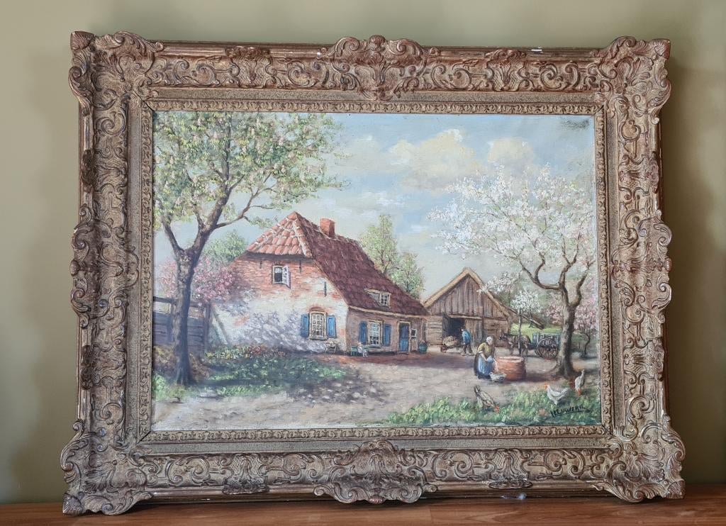 schilderij, Ophalen
