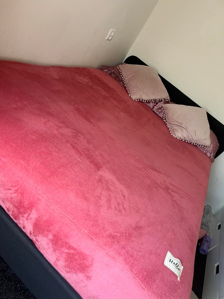 Comfortabel bed met bankfunctie 140\200, Ophalen of Verzenden, Zo goed als nieuw, Eenpersoons