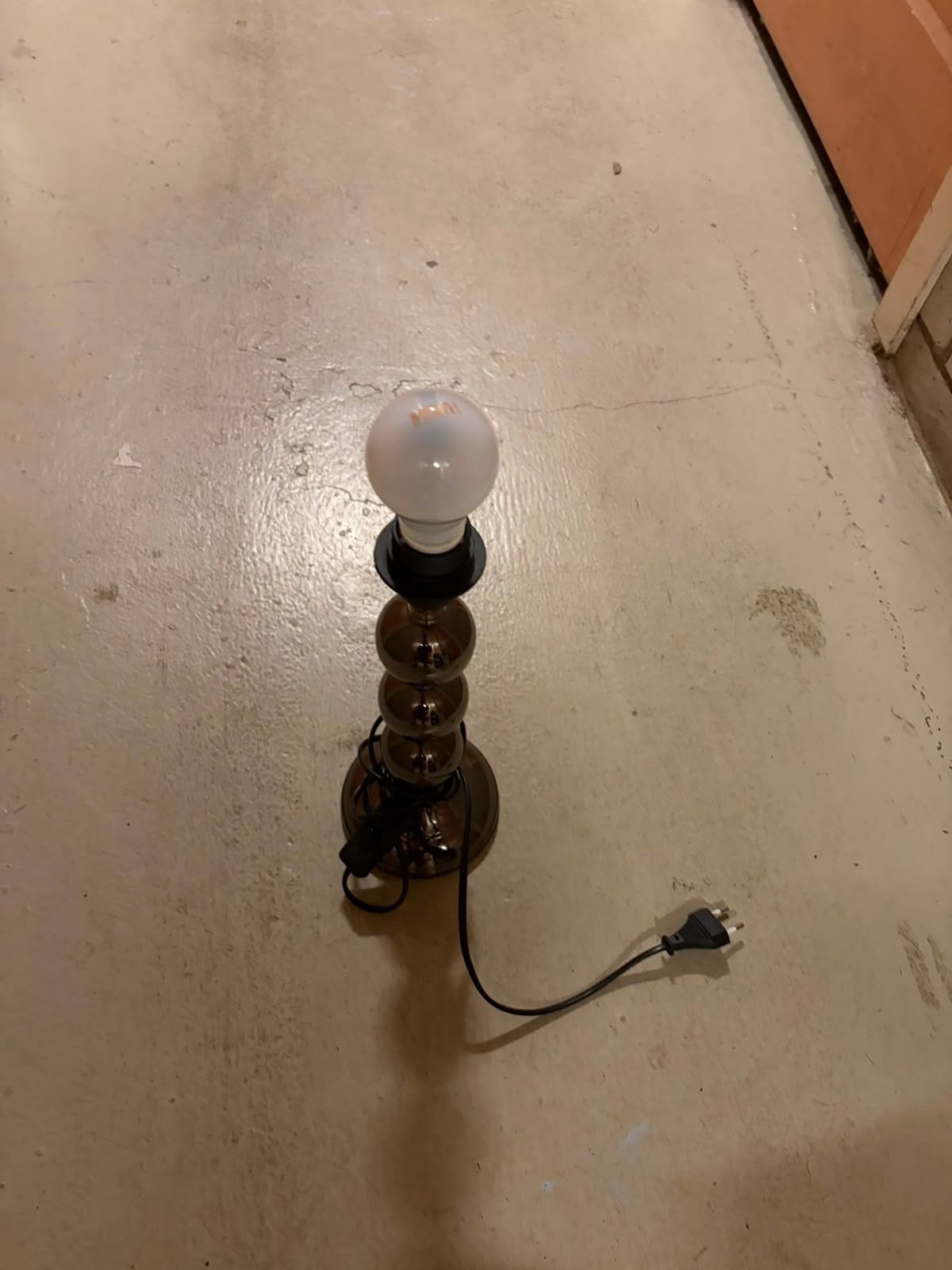 Tafellamp in Eric Kuster stijl - Sfeerlamp, Ophalen, Gebruikt, Overige merken, E27 (groot)