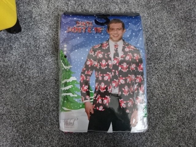 Kerstjasje compleet met stropdas / maat XL / NIEUW, Ophalen of Verzenden, Nieuw